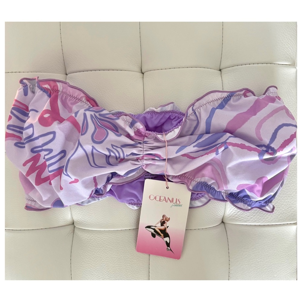 Oceanus Bandeau Bikini Top